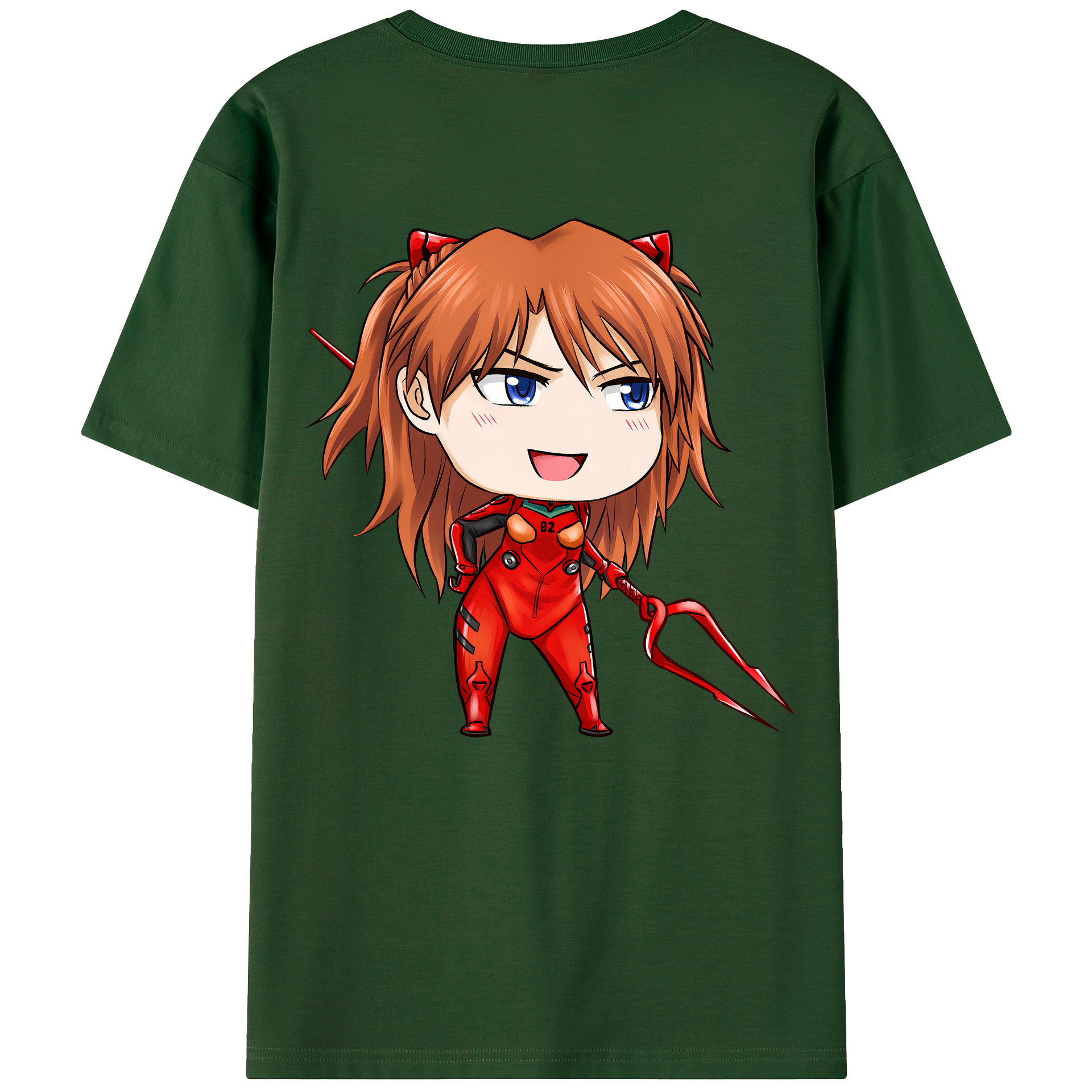 （画像用） EVA 新世紀エヴァンゲリオン 綿100％半袖Tシャツ（背面プリント）